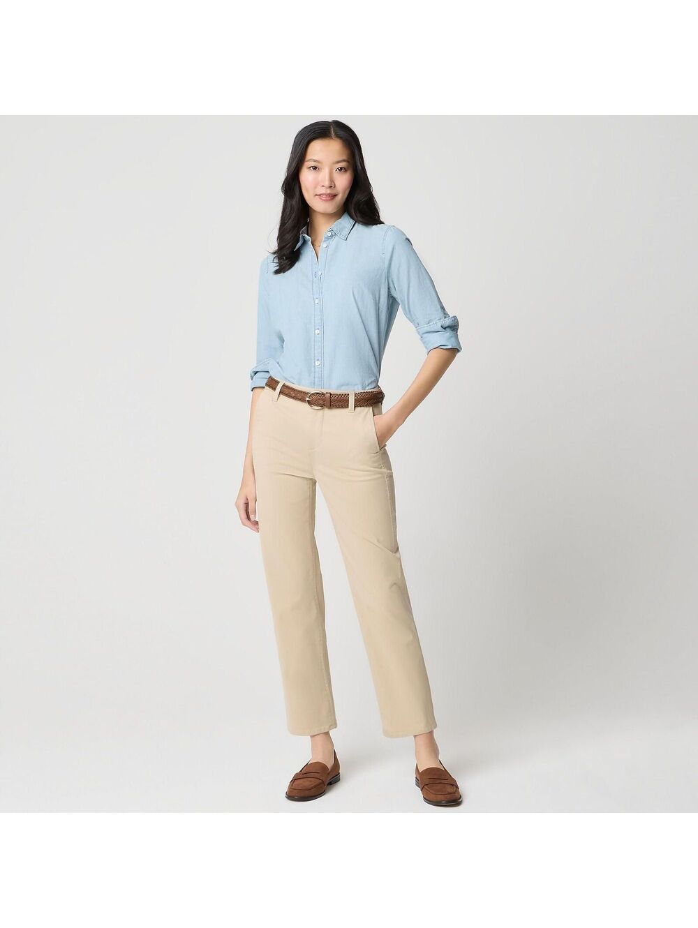 NWT J Crew Factory Petite Everyday Chino Pant - Size 2 Petite‎ - MSRP $118